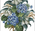Гортензия и подснежники Гортензия и подснежники