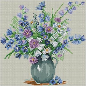 Колокольчики и астры Колокольчики и астры