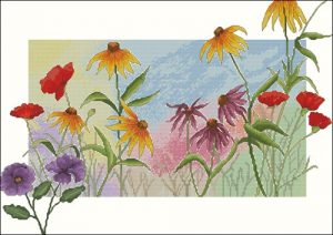 Watercolor wildflowers Watercolor wildflowers
