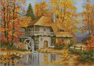 Fall Watermill Fall Watermill