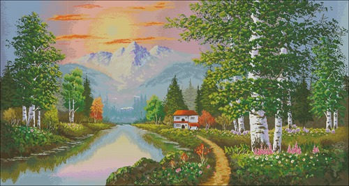 Лето красное