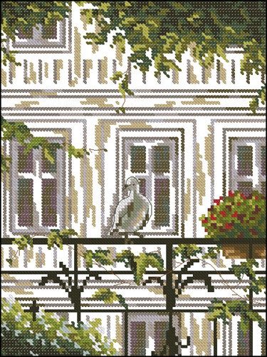 Dove on the Balcony
