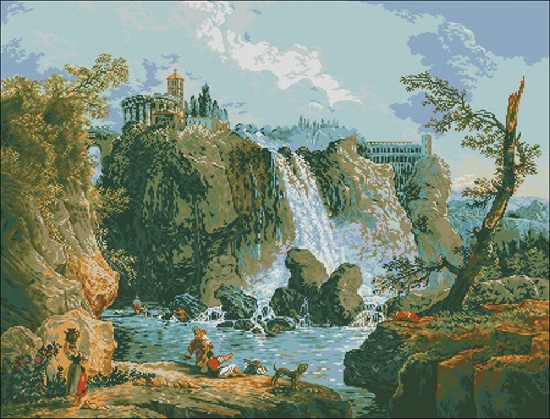 Waterfall at Tivoli