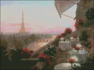 Parisian Terrace View