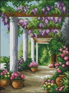 Wisteria Pergola Terrace