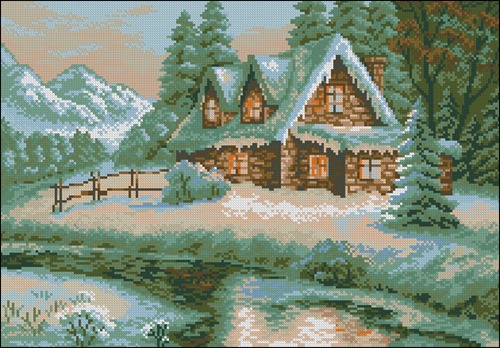 Snowy Mountain Cottage