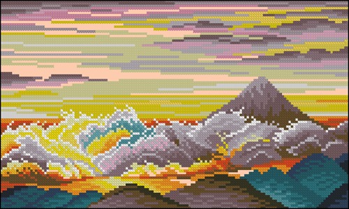 Sunrise Over Mount Fuji
