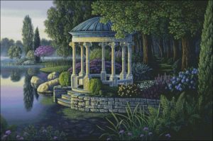 Garden Gazebo by the Lake