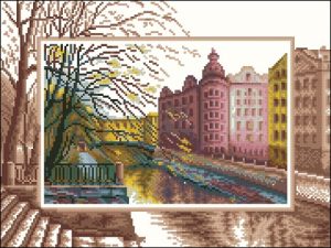 City Embankment in Autumn City Embankment in Autumn