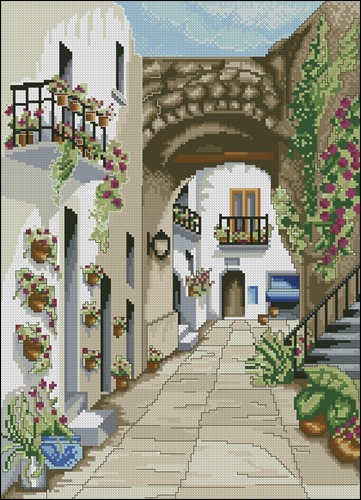 Andalusian Courtyard