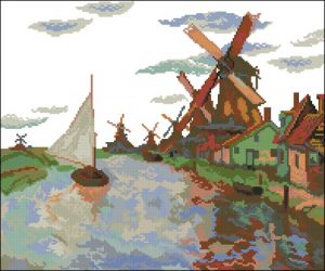Monet Windmills