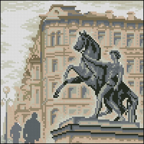 Horse Statue on Anichkov Bridge