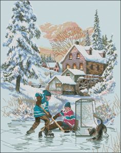 Backyard Hockey Rivalry