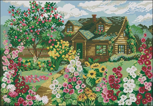 Blooming Garden Cottage