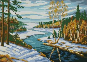 April River Landscape