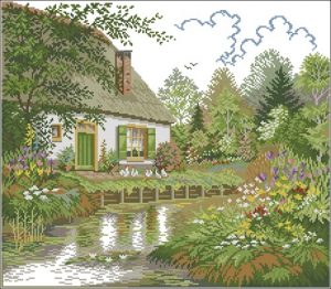 House and woodland lake House and woodland lake