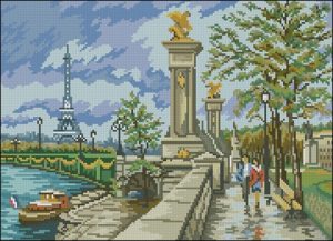 Париж. Мост Александра 3-го Париж. Мост Александра 3-го