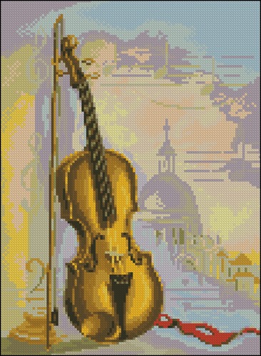 Зарисовка со скрипкой