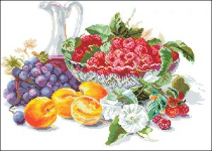 Абрикосы и малина Абрикосы и малина