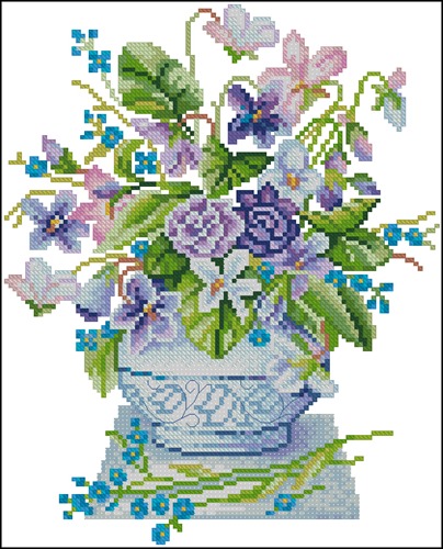 Mauve Bouquet
