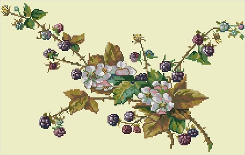 Autumn Fruits Cushion Front