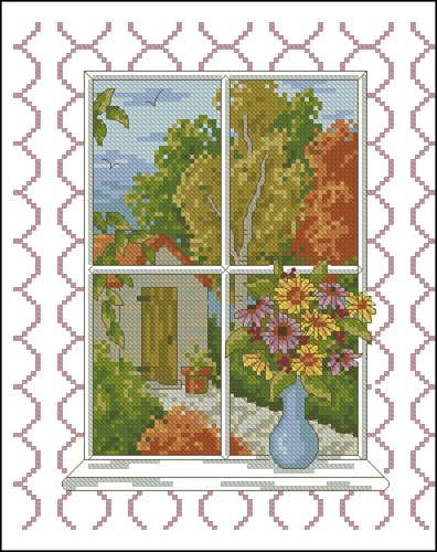 A window to autumn