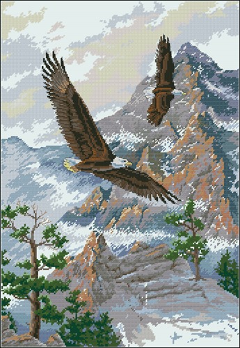 Soaring the peaks