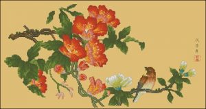 Birds and Flora Orchid Birds and Flora Orchid