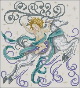 Winter cherub