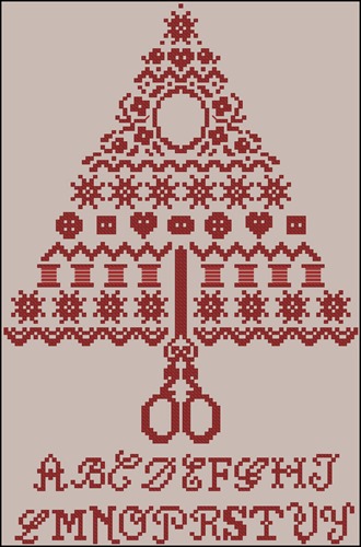 Sapin d'Elisa 2008 Monogramme