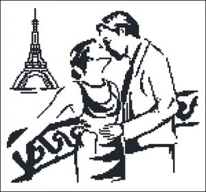 Поцелуй в Париже