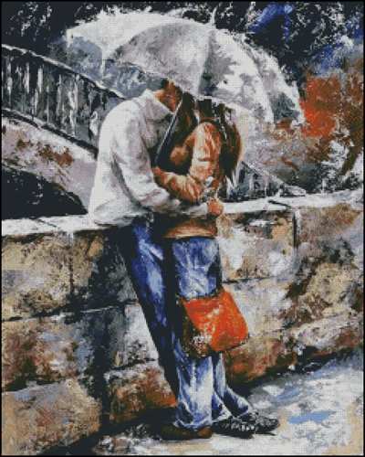 Rainy scene