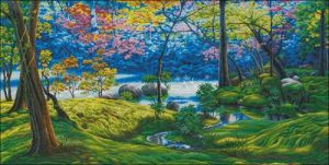 Tranquil garden