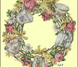 Teacup Wreath Picture Teacup Wreath Picture