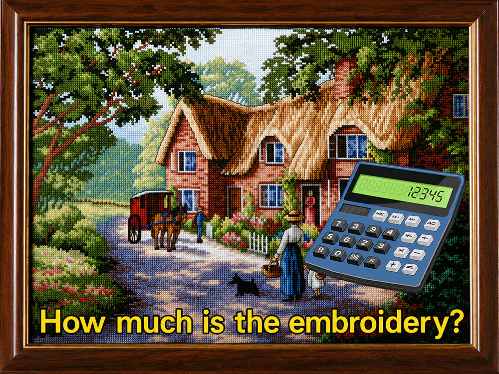 embroidery cost calculation